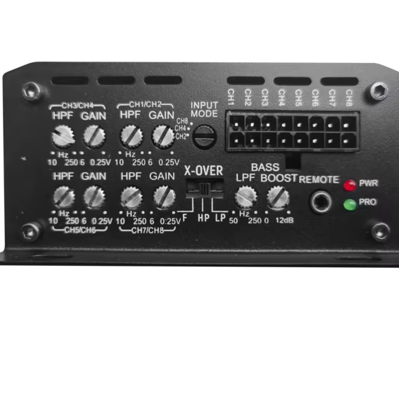 LBC120.8FD 8-Channel Marine/CAR Amplifier With Class D Compact Design for Sound Systems